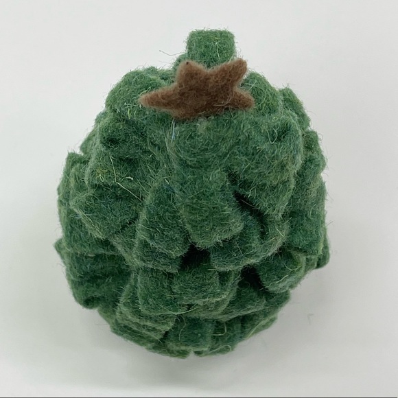 Mini Christmas Tree Tabletop Decor DIY Crafts Faux Holiday Decorative LED Lights - Picture 6 of 11